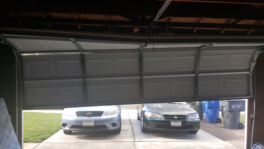 broken garage door bonham